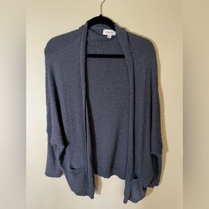Open front chunky cardigan